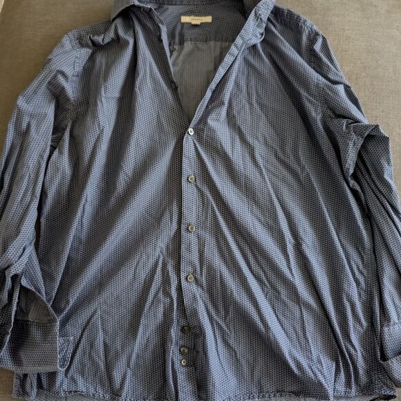 Men's Blue Button-Up Shirt Merona XL - Picture 1 of 4